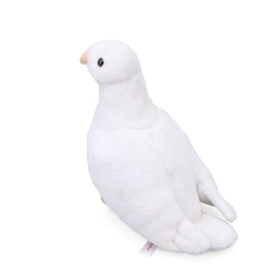 Polypropylene তুলা ভর্তি সঙ্গে OEM উদ্ভাবনী সাদা ঘুঘু খেলনা